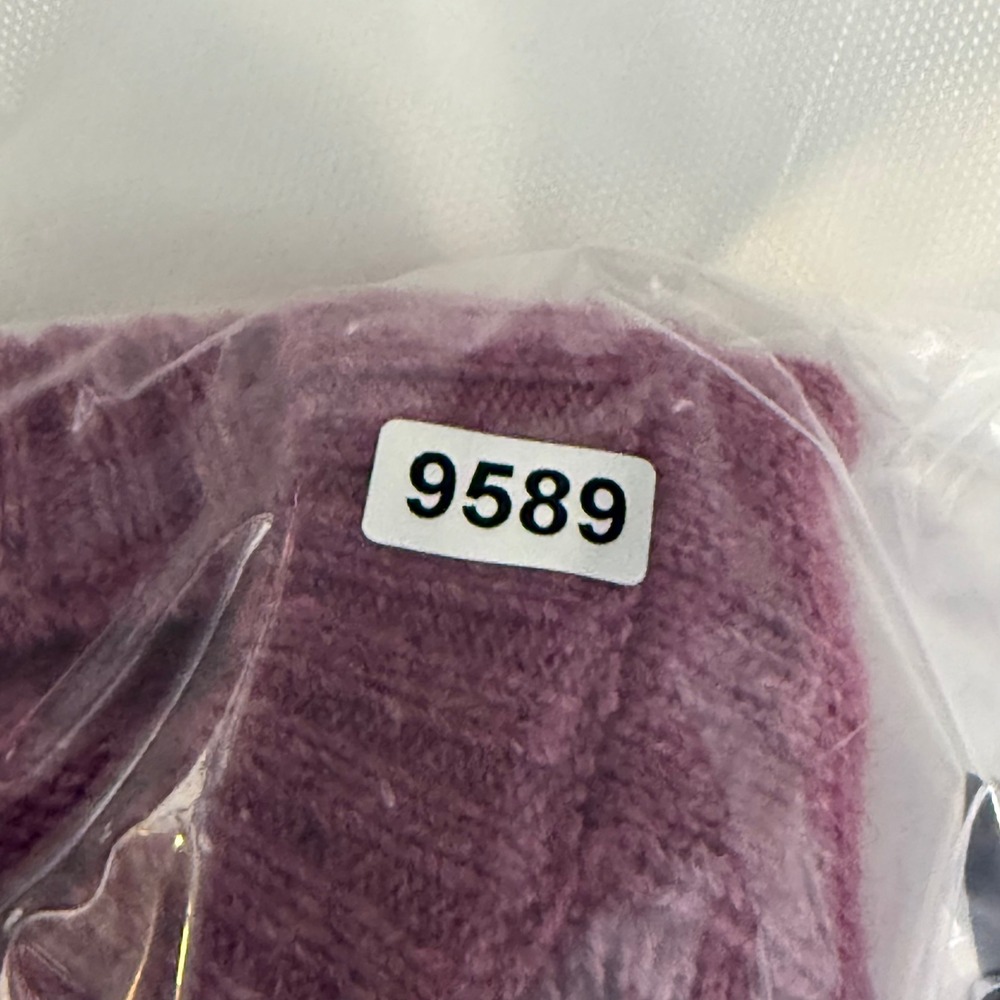 HM Mens Crewneck Sweater Burgundy Donegal Speckled Wool Blend Medium 0696435 8 - Picture 7 of 7